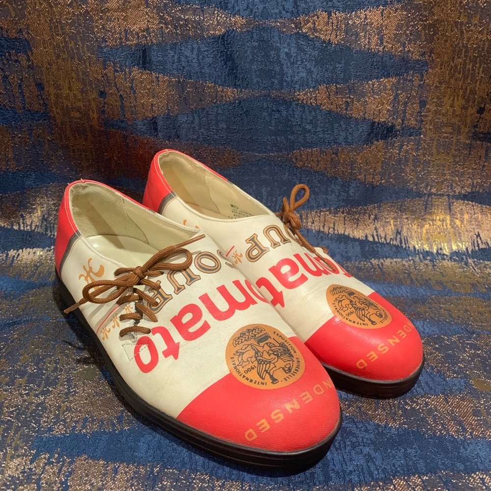 ICON Andy Warhol Campbell’s Tomato Soup Shoes